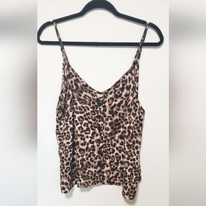 💜2 FOR $10💜 Lg Leopard Print Flowy Top